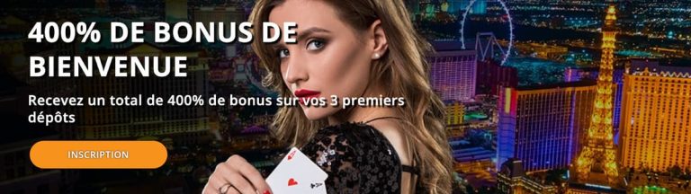BeVegas Casino bonus bienvenue