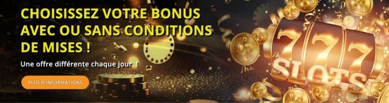 BeVegas Casino bonus quotidien